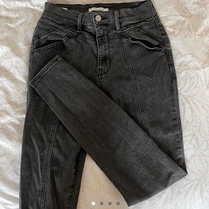 Pacsun Super High Rise Black Jegging